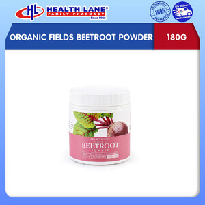 ORGANIC FIELDS BEETROOT POWDER 180G